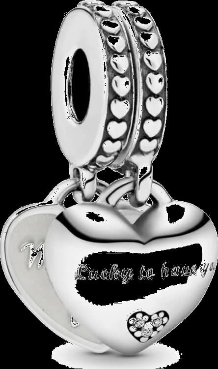 Garde-temps Pandora 799321C01 pour femme, charm Pandora dissociable argent
