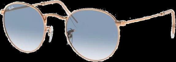 Le garde-temps Ray-Ban RB3447 92023F vu de profil