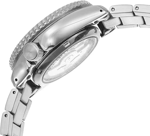 Montre Seiko SRPD55K1 homme détail cadran noir