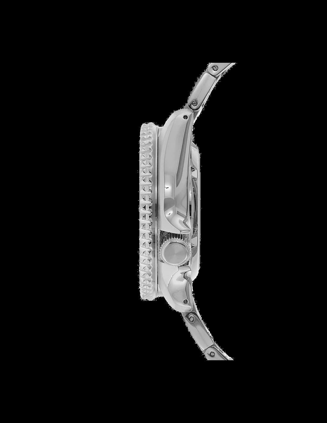 Le garde-temps Seiko SRPD61K1 vu de profil