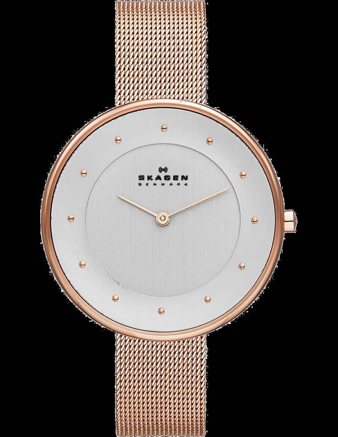 Garde-temps Skagen SKW2142 pour femme, au cadran argenté en maille milanaise