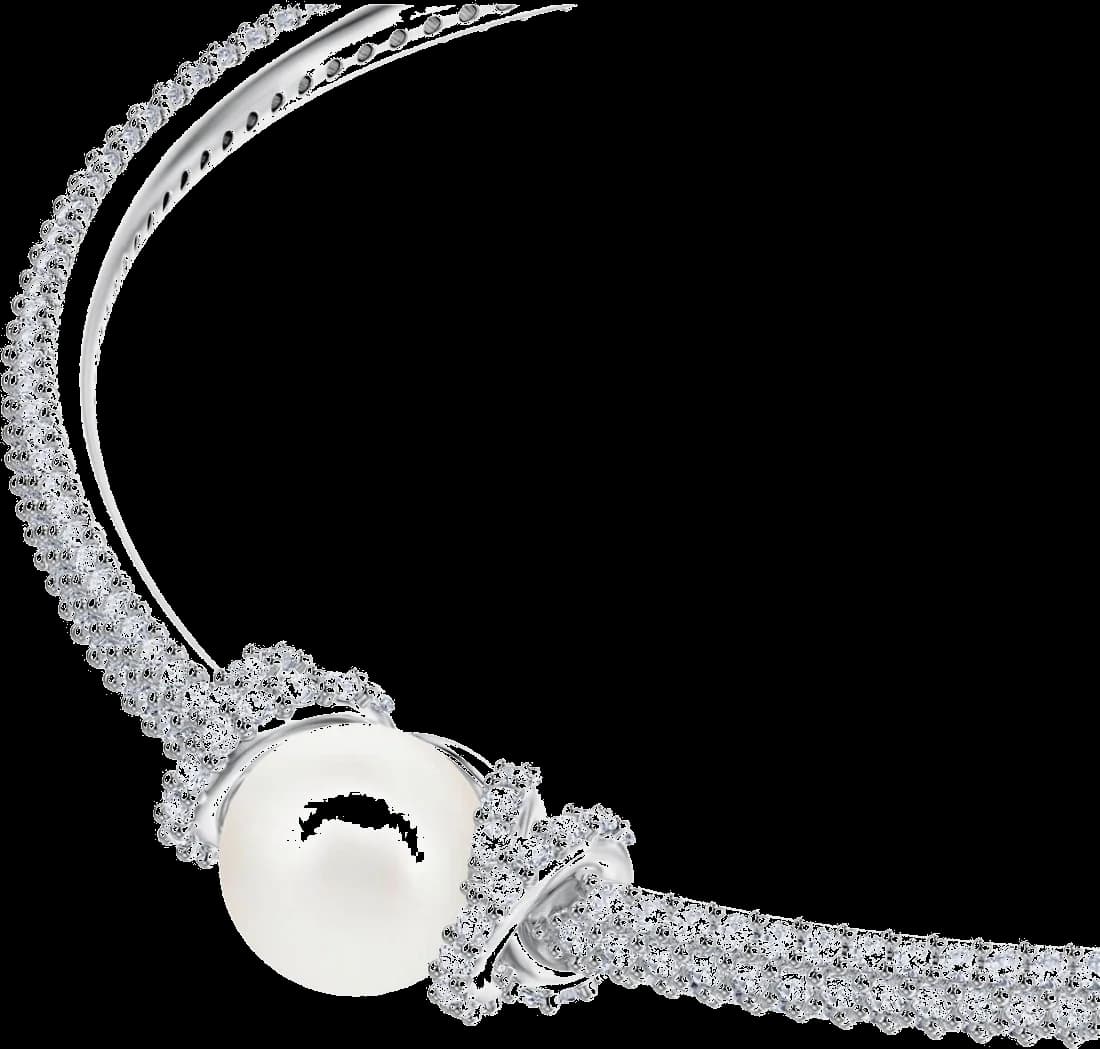 Le garde-temps Swarovski 5461083 vu de profil