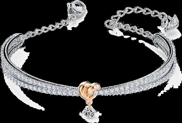 Le garde-temps Swarovski 5516544 vu de profil