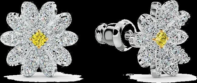 Zoom sur le cadran du Swarovski 5518145