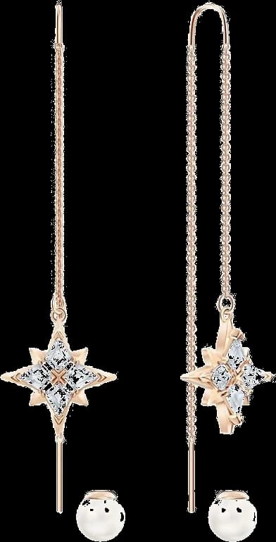 Zoom sur le cadran du Swarovski 5494344