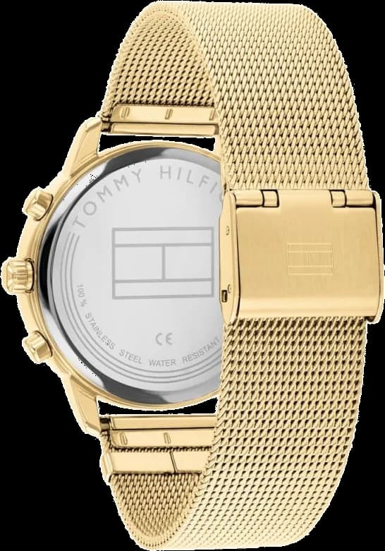 Zoom sur le cadran or du Tommy Hilfiger 1782302