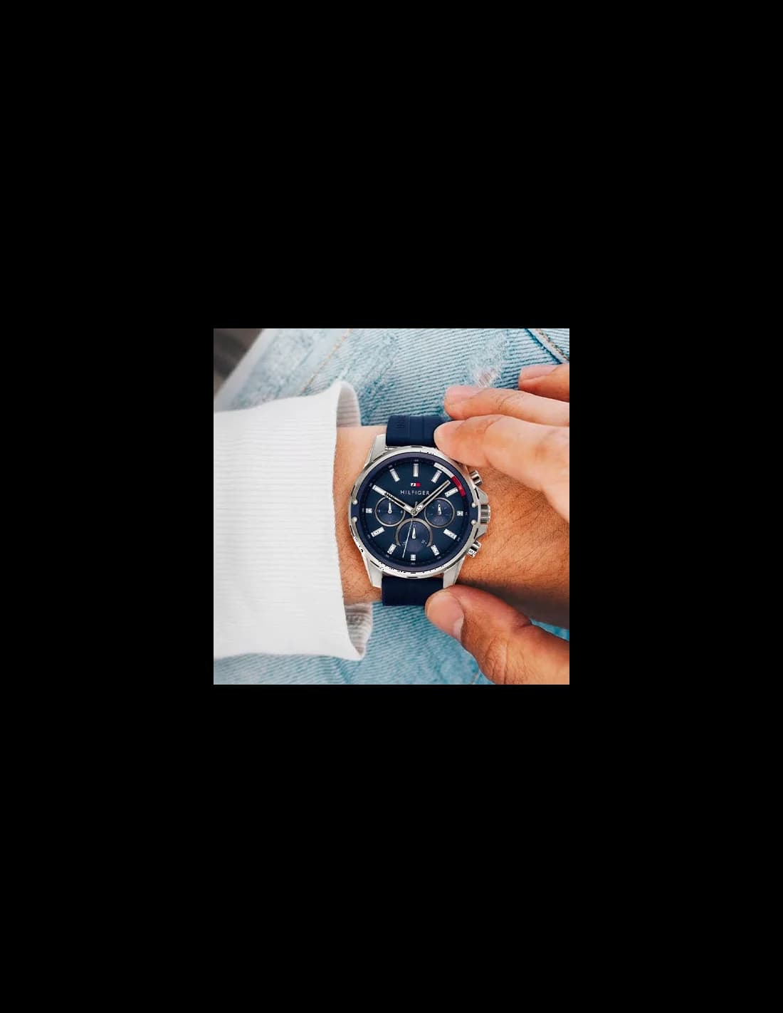 Fond du boîtier du garde-temps Tommy Hilfiger 1791791