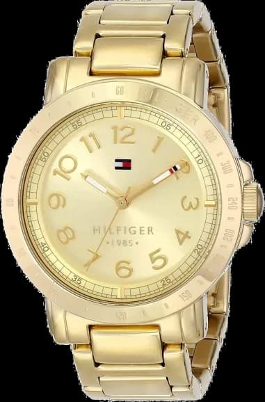 Montre Tommy Hilfiger 1781395 pour Femme - Cadran et Bracelet Acier Doré