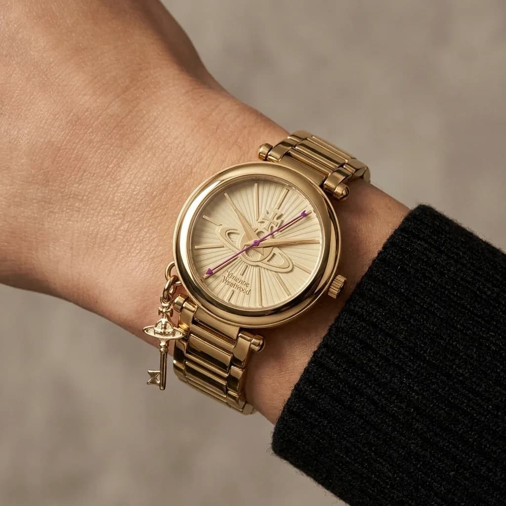 Fond du boîtier du garde-temps Vivienne Westwood VV006KGD