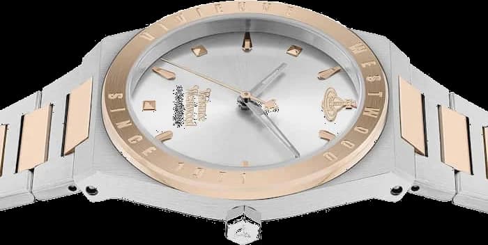 Détail du bracelet acier du Vivienne Westwood VV244SLSR