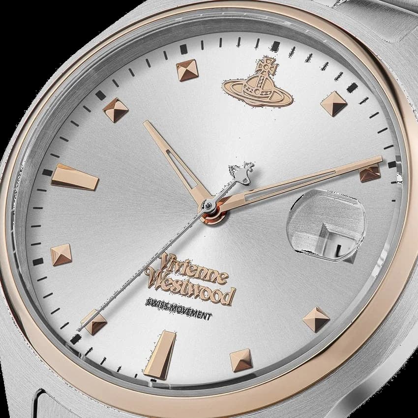 Le garde-temps Vivienne Westwood VV261SLSR vu de profil