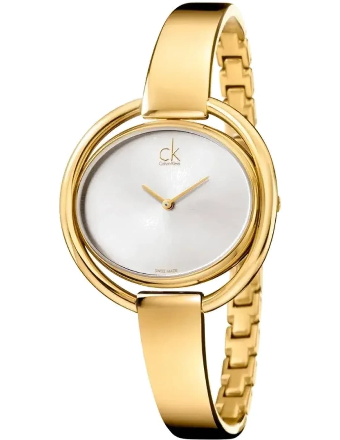 Montre Femme Calvin Klein Impetuous K4F2N516 Acier Doré Swiss Made Quartz