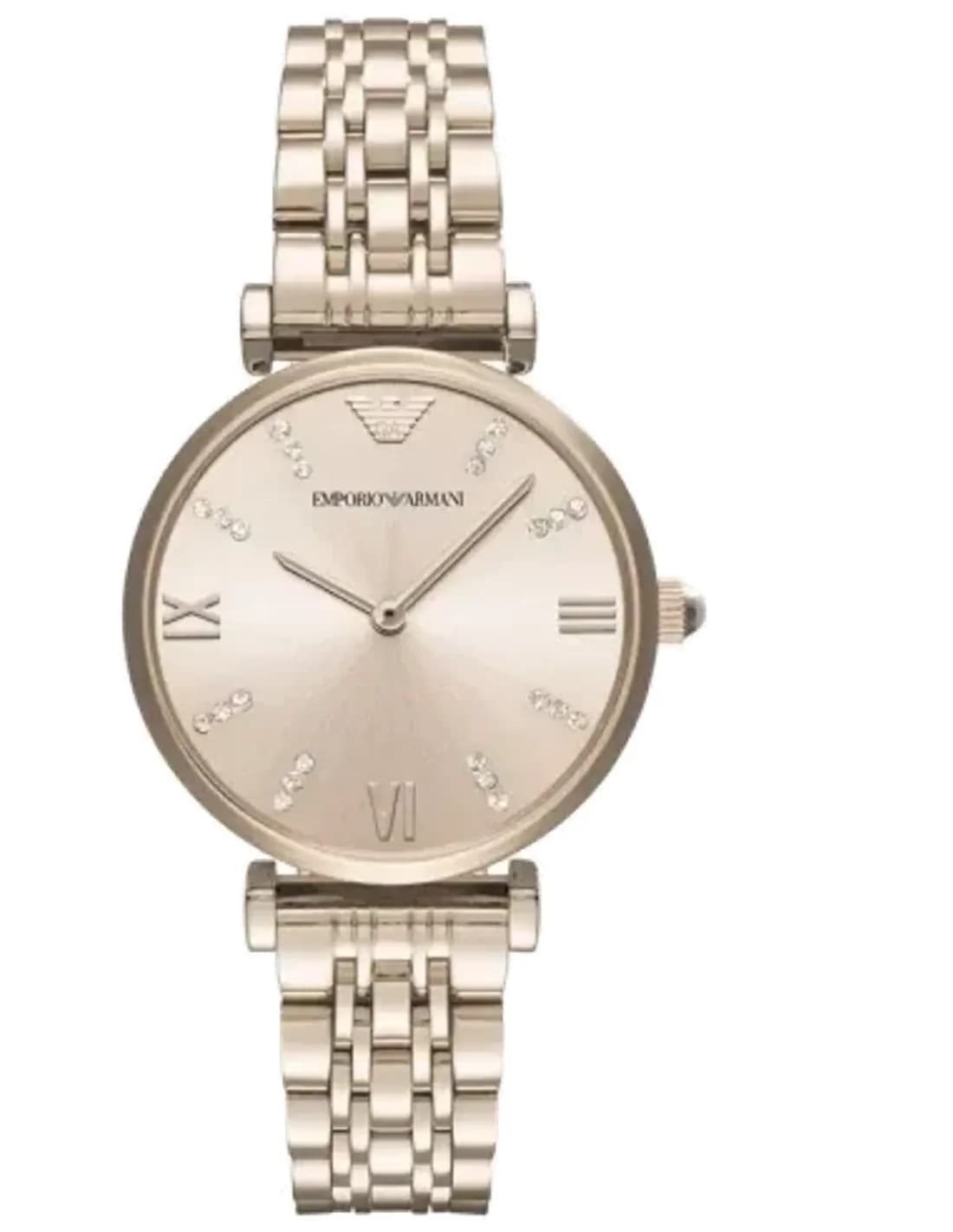 Montre Femme Emporio Armani AR11059 Acier Inoxydable Or Rose 32mm