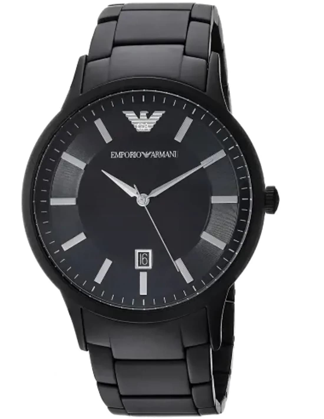 Montre Homme Emporio Armani Renato AR11079 Cadran Noir Acier