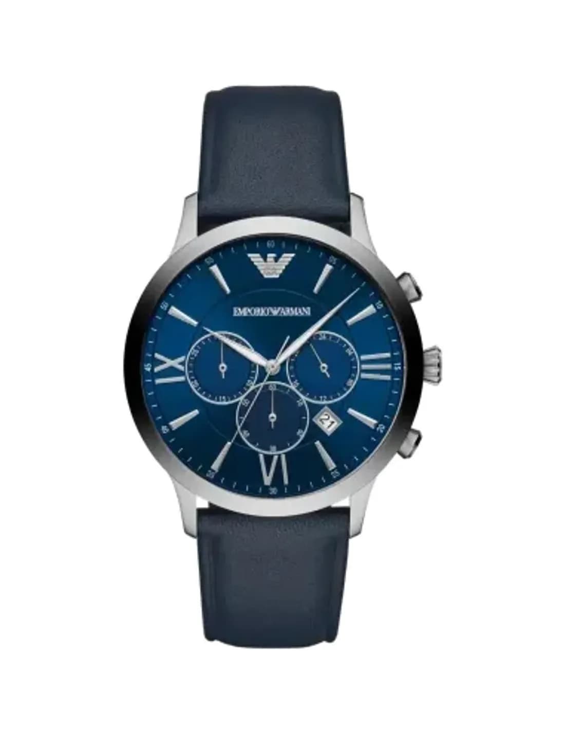 Montre Homme Emporio Armani Classique Chronographe Cadran Bleu AR11226