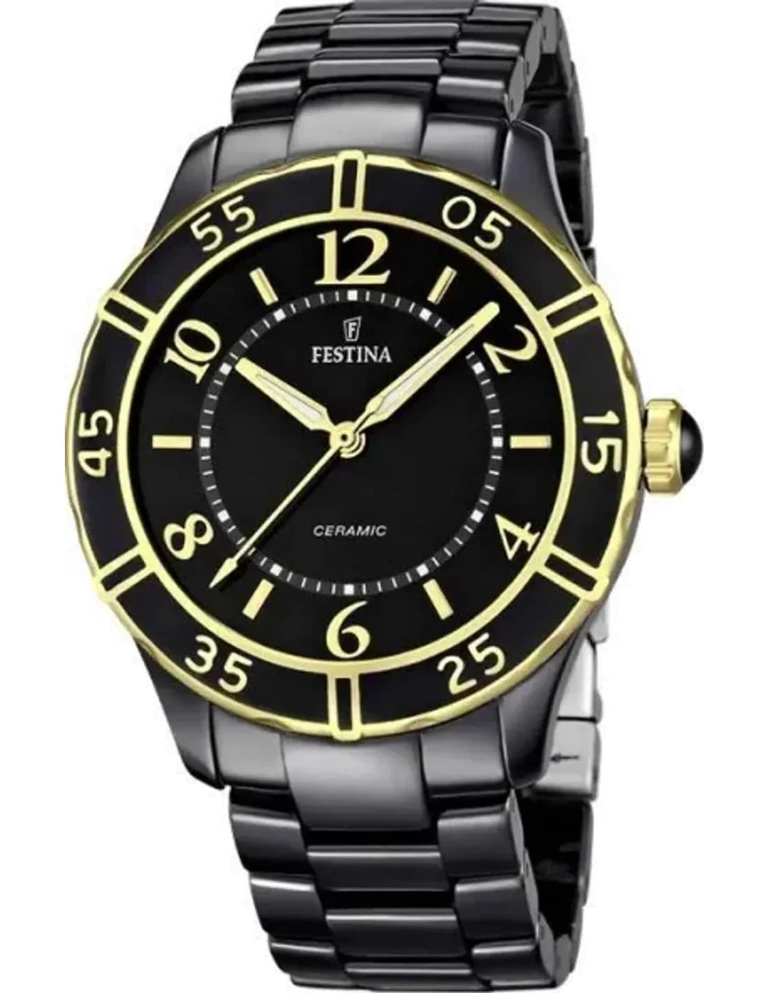Montre Festina F16633/2 Femme en Céramique Noire - 38mm