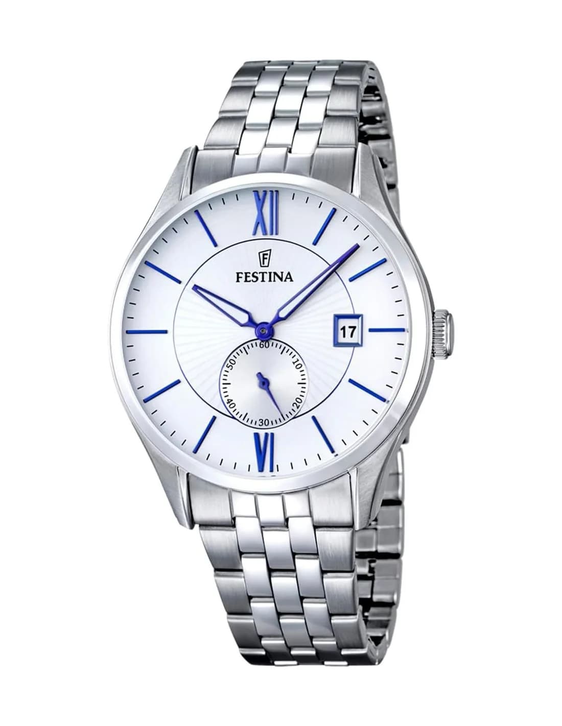 Montre Homme Festina F16871/1 en Acier Argent