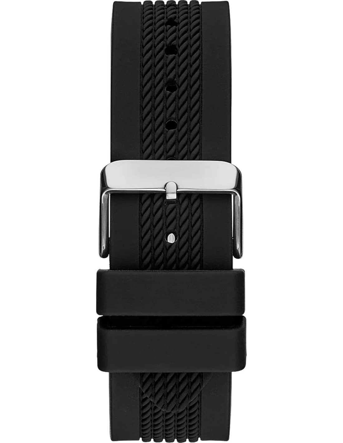 Zoom sur le cadran noir du Guess GW0051G1