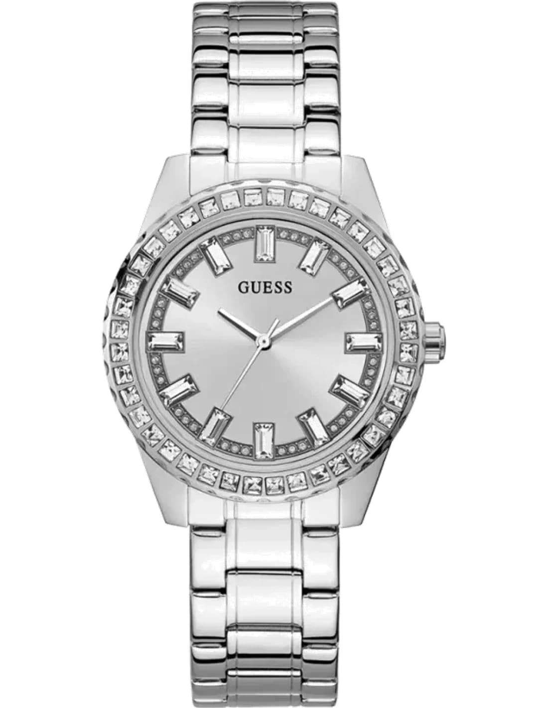 Montre Femme Guess GW0111L1 Sparkler en Acier Inoxydable Argenté avec Strass