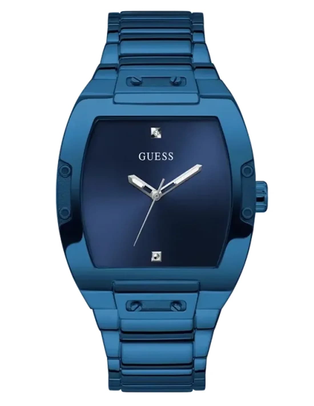 Montre Homme Guess GW0387G4 - Cadran et bracelet acier bleu