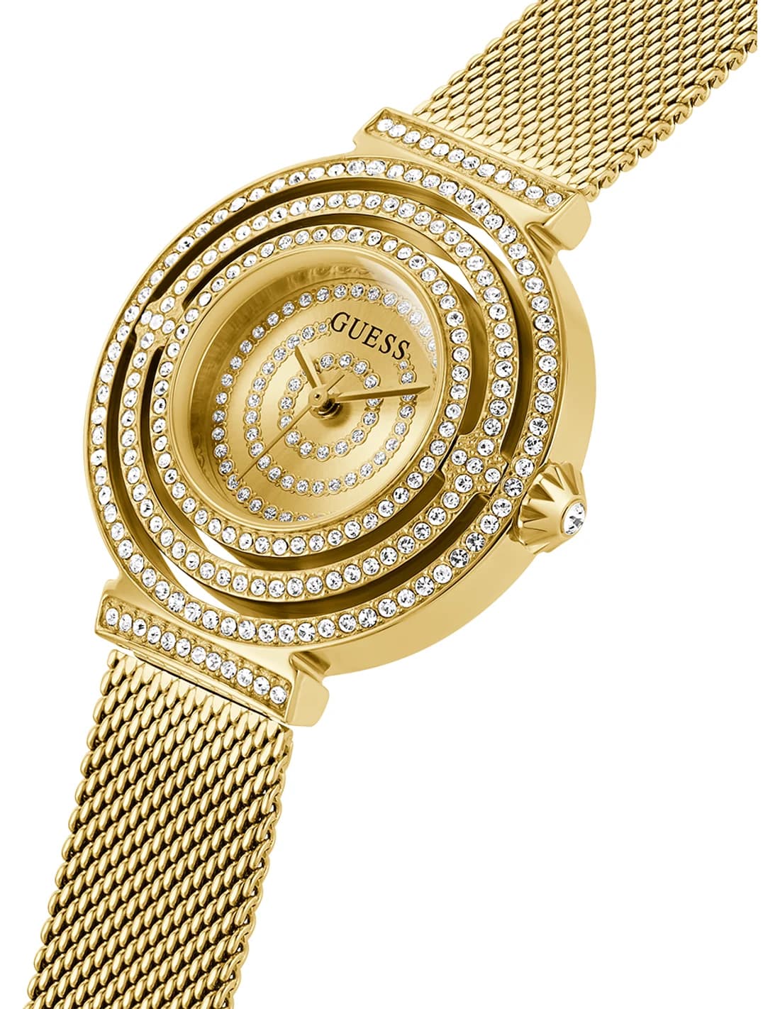 Le garde-temps Guess GW0550L2 vu de profil