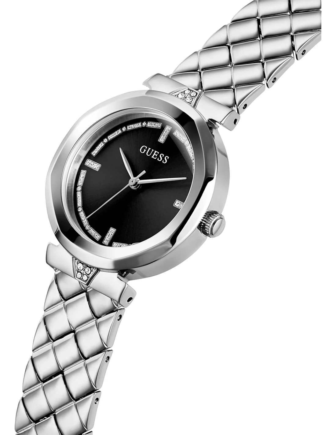 Le garde-temps Guess GW0613L1 vu de profil