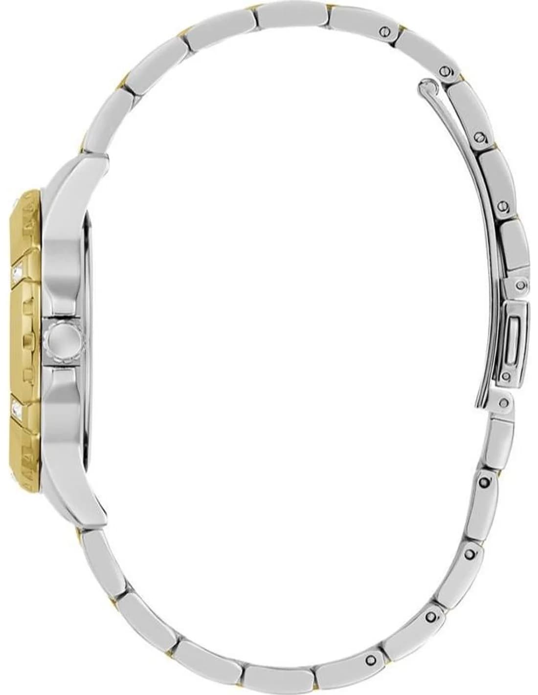 Zoom sur le cadran vert du Guess GW0723L1