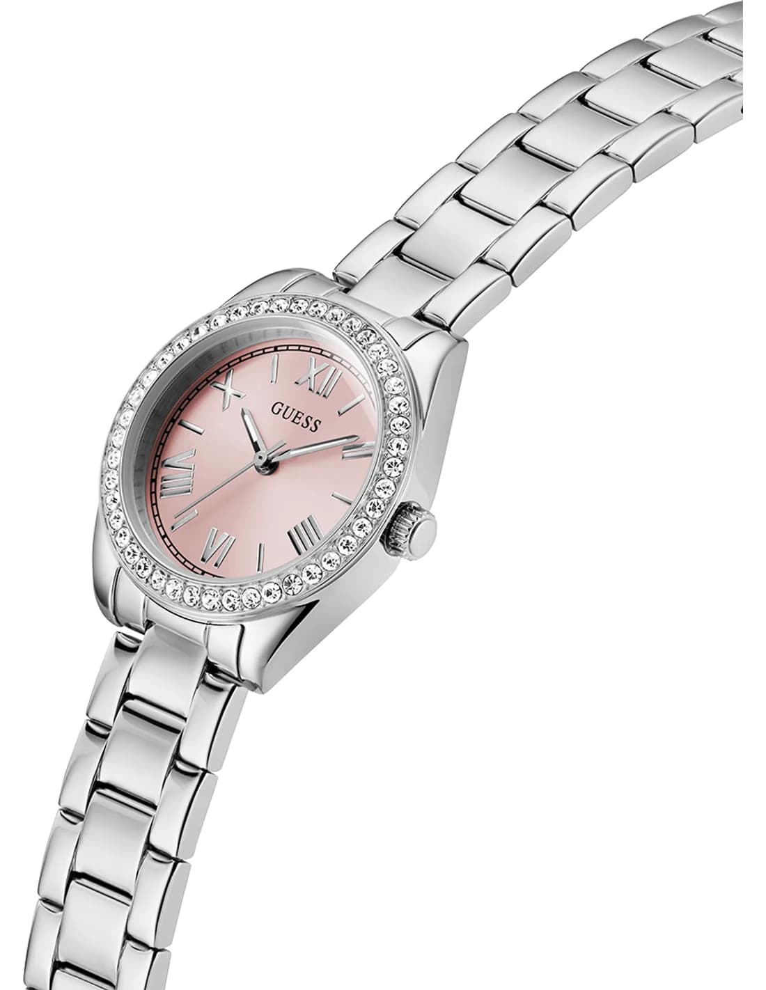 Le garde-temps Guess GW0841L4 vu de profil