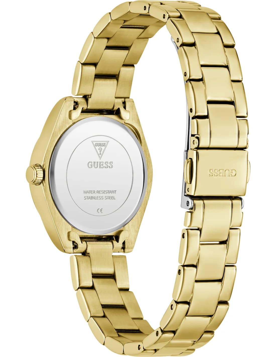 Zoom sur le cadran vert du Guess GW0841L9