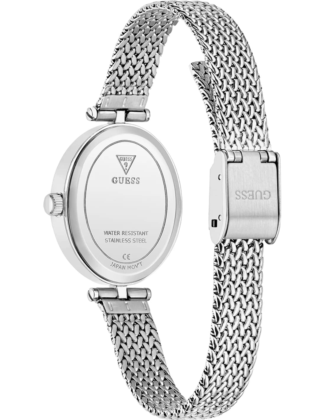 Zoom sur le cadran noir du Guess GW0935L1