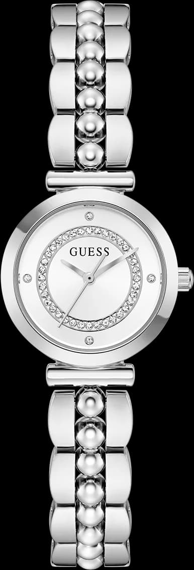 Montre Femme Guess Leena GW0994L1 cadran blanc bracelet acier