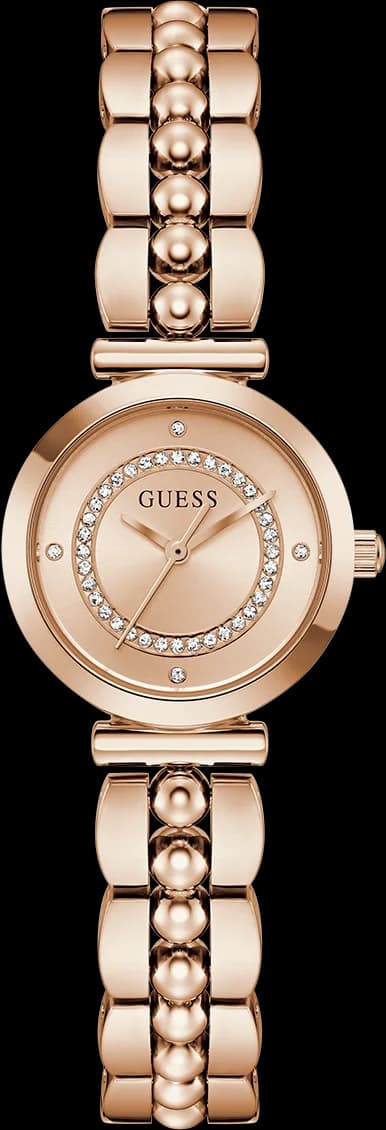 Montre Femme Guess Leena GW0994L4 cadran or rose bracelet acier
