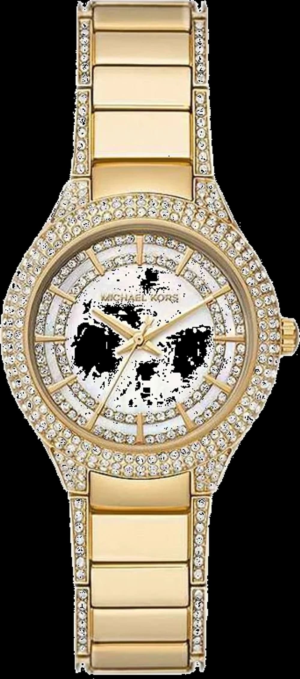 Montre Michael Kors Sylvia MK4655 à cadran en nacre bracelet doré