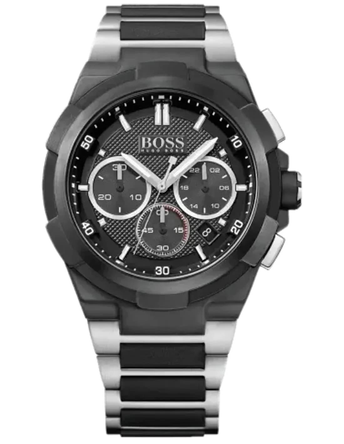 Montre Hugo Boss Homme 1513368 Acier Inoxydable Cadran Gris Sport