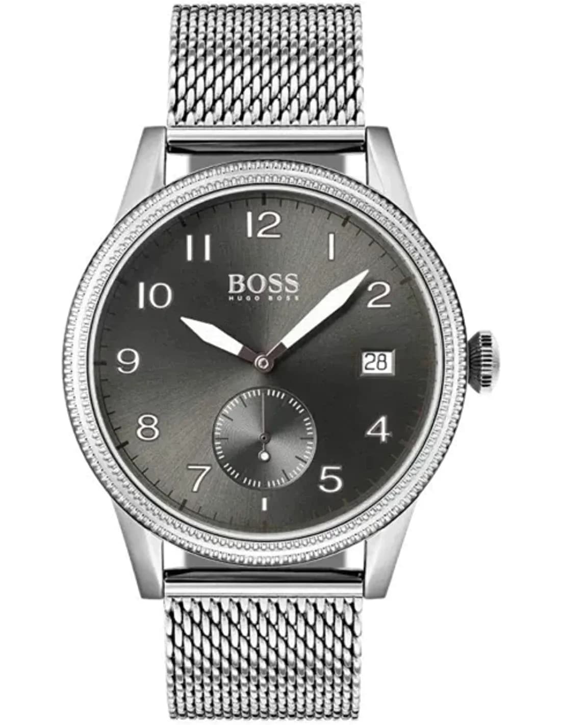 Montre Hugo Boss Homme 1513673 Acier maille milanaise Cadran Noir