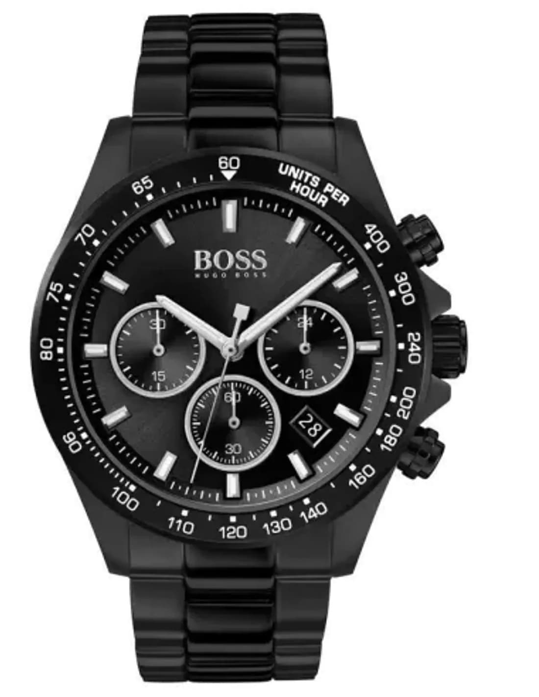 Montre Homme Hugo Boss 1513754 Chronographe Acier Noir