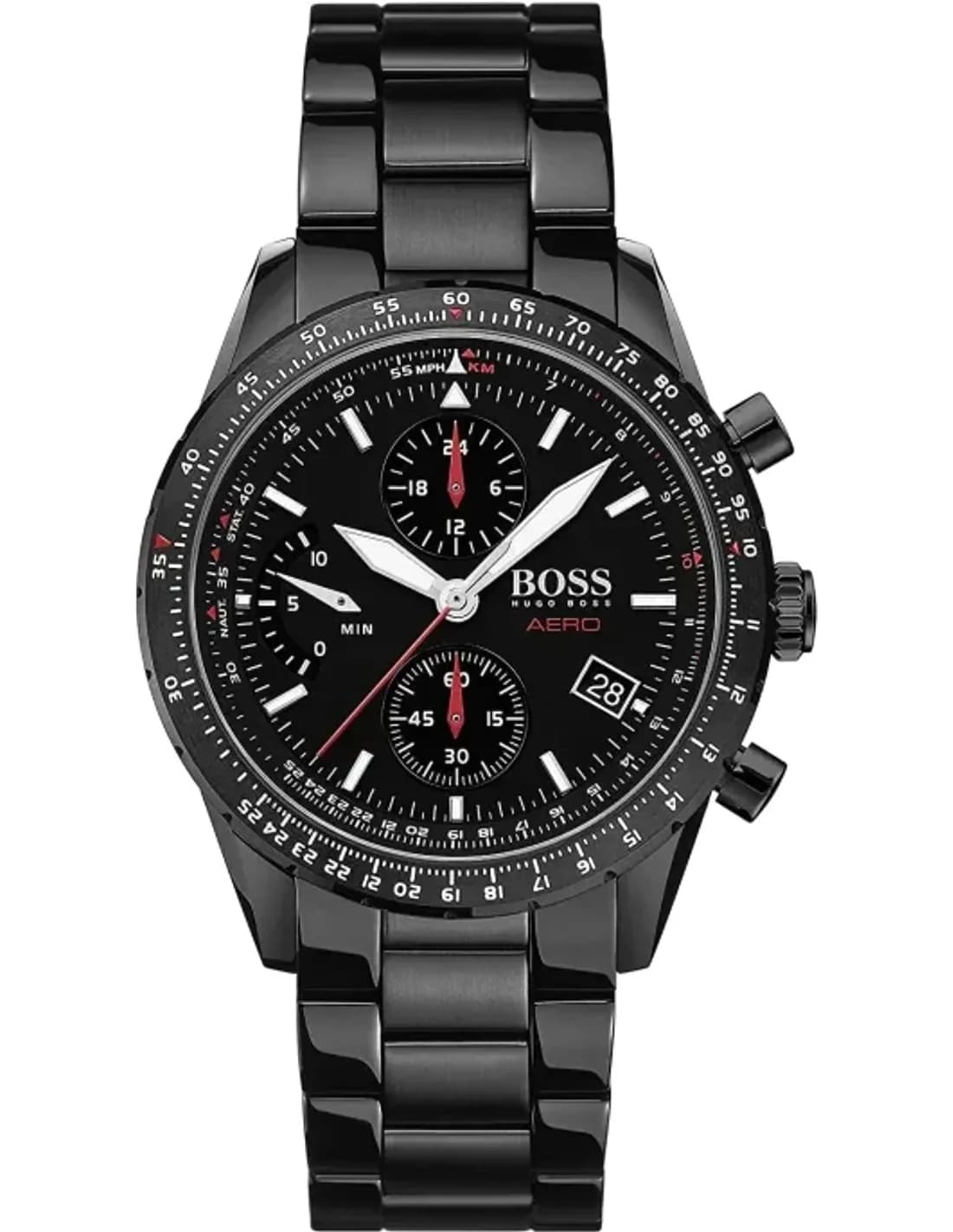 Montre Homme Hugo Boss 1513771 Chronographe Cadran et Bracelet Bleu
