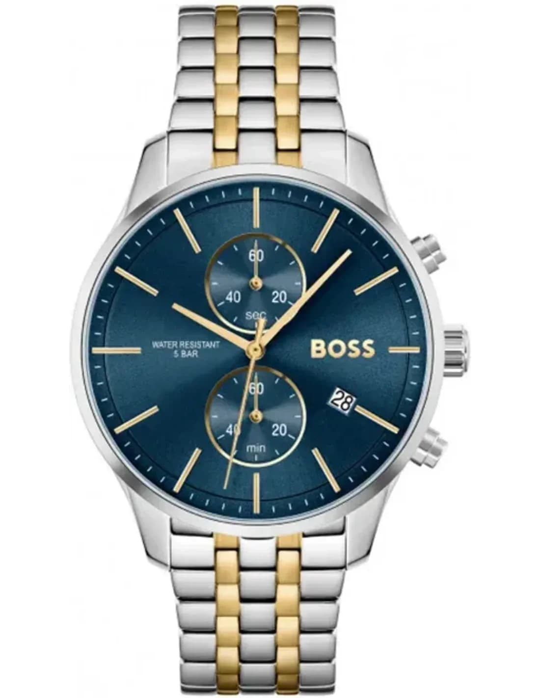 Montre Homme Hugo Boss Associate 1513976 chronographe cadran bleu