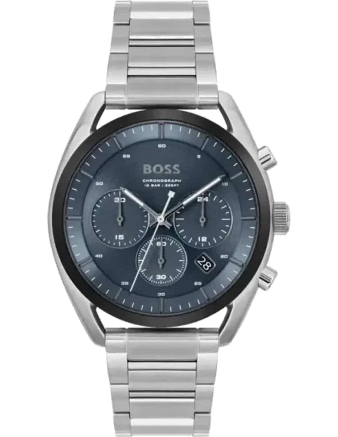 Montre Homme Hugo Boss 1514093 Sport Lux Top - Cadran Bleu, Bracelet Acier Inoxydable