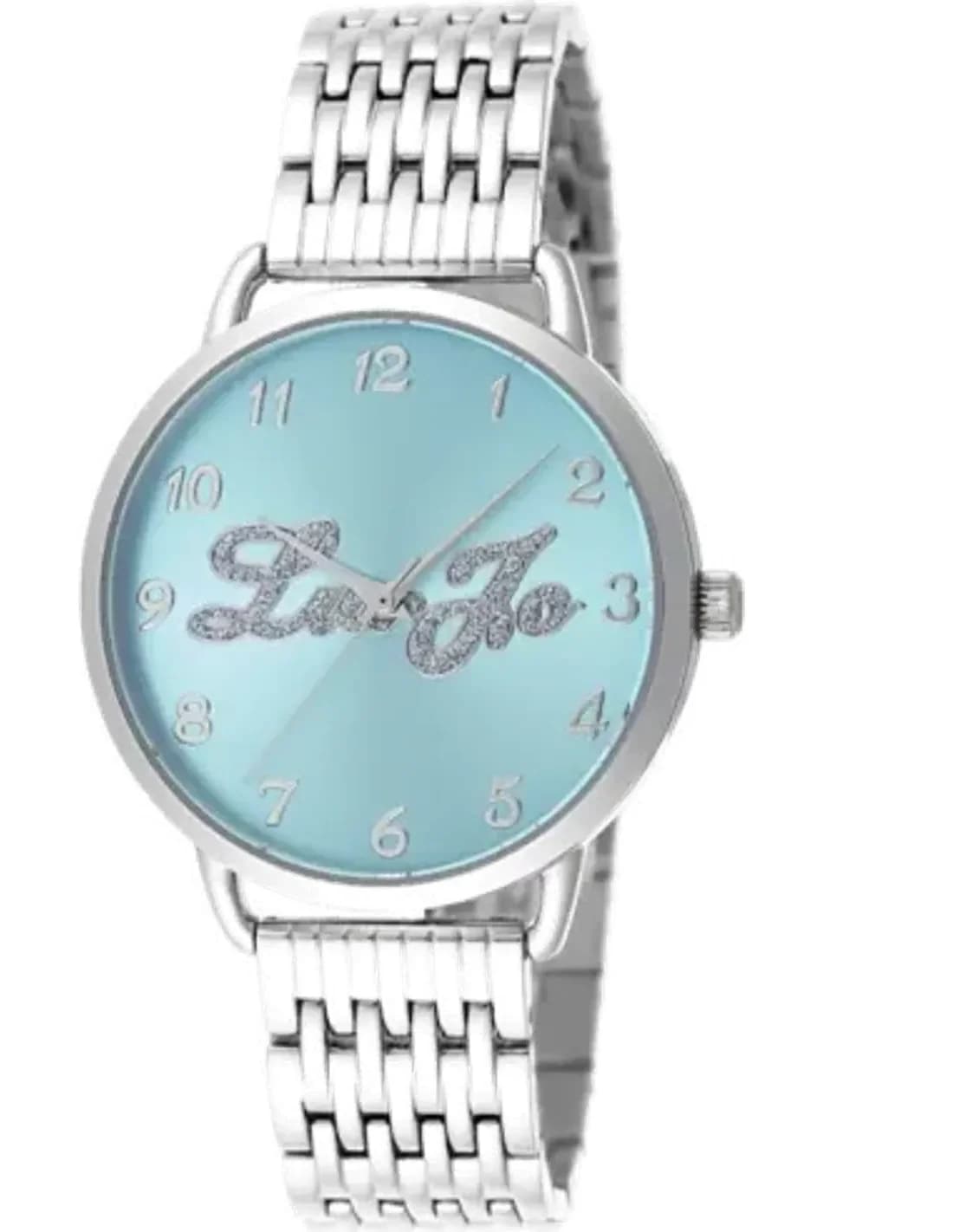 Montre Femme Liu Jo Luxury Isabel TLJ1026 en Acier Argent Cadran Bleu
