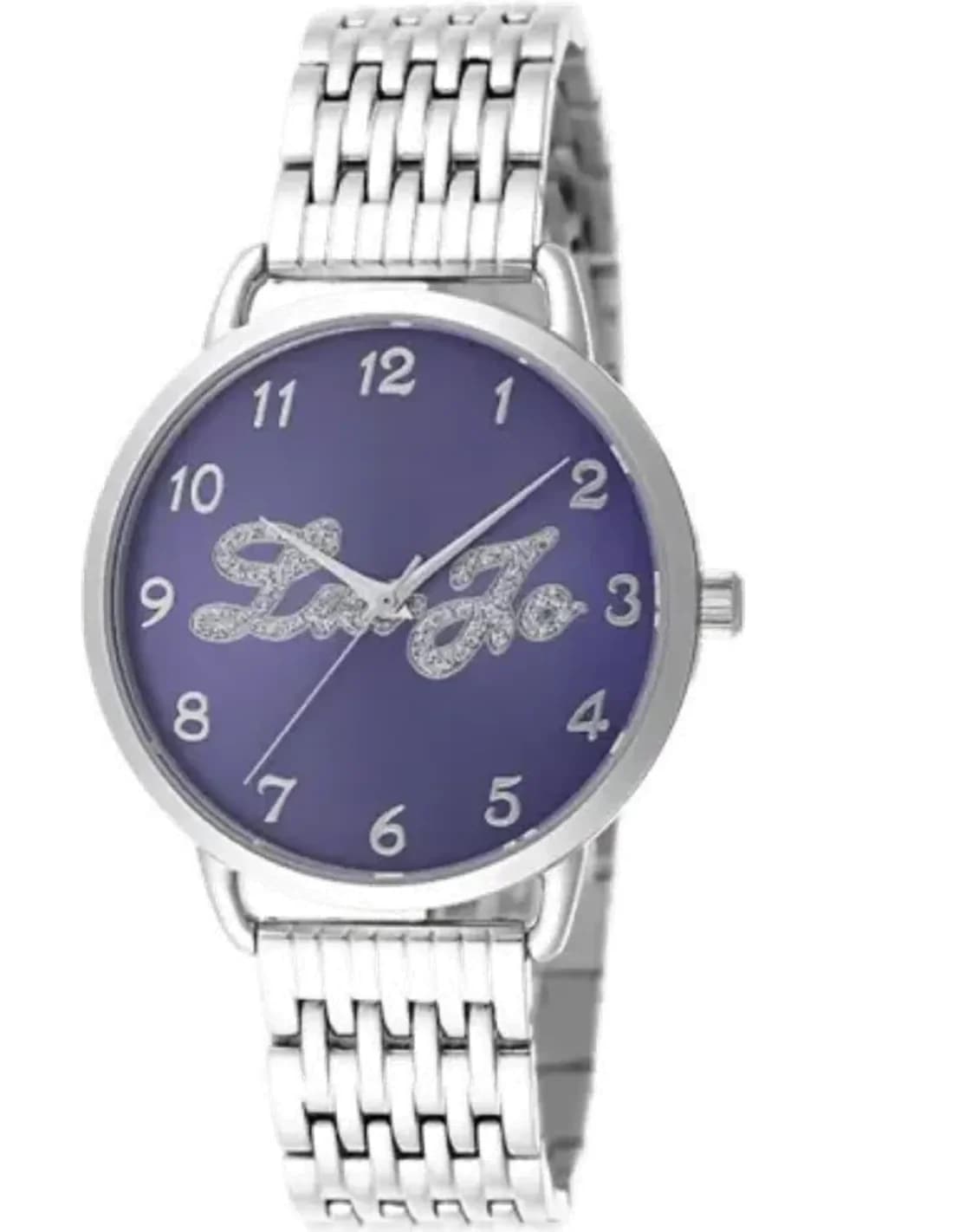 Montre Femme Liu Jo Luxury Isabel TLJ1029 Cadran Violet Bracelet Argent