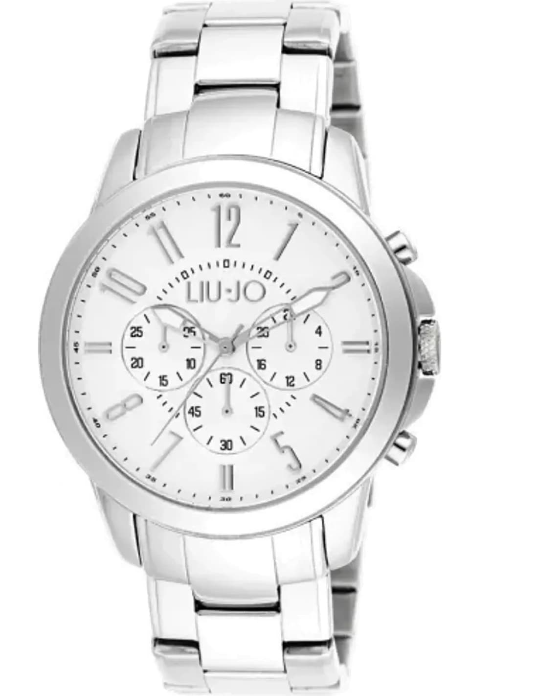 Montre Homme Liu Jo Luxury Jet TLJ827 en acier argenté
