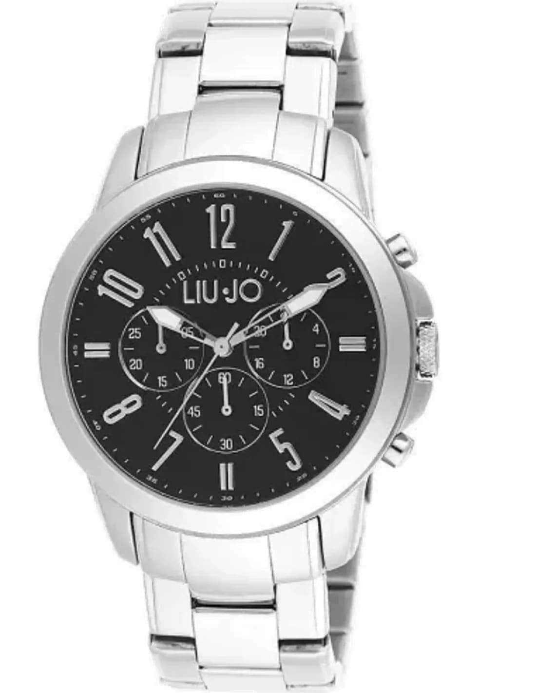 Montre Homme Liu Jo Luxury Jet TLJ828 en acier argenté