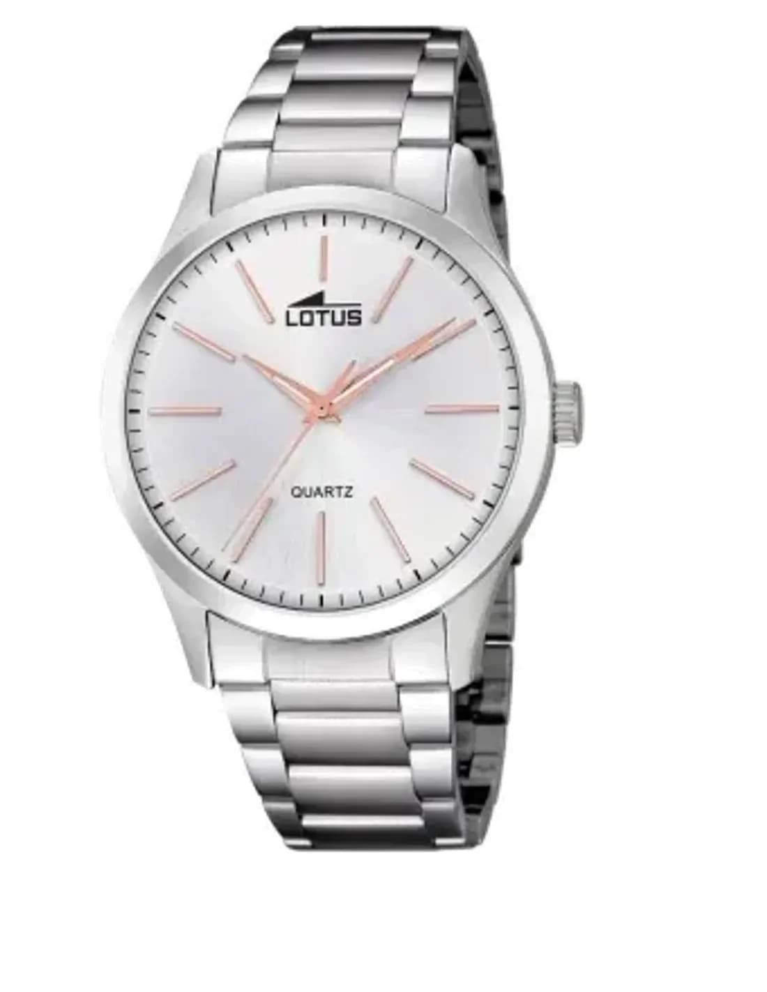 Montre Homme Lotus L15959/5 en acier argenté