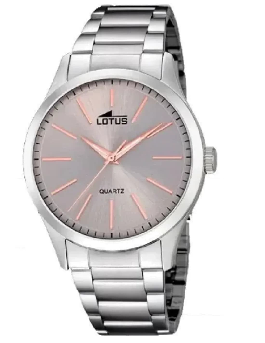 Montre Homme Lotus L15959/8 Minimaliste - Cadran Bleu, Boîtier Acier, Bracelet Acier Noir