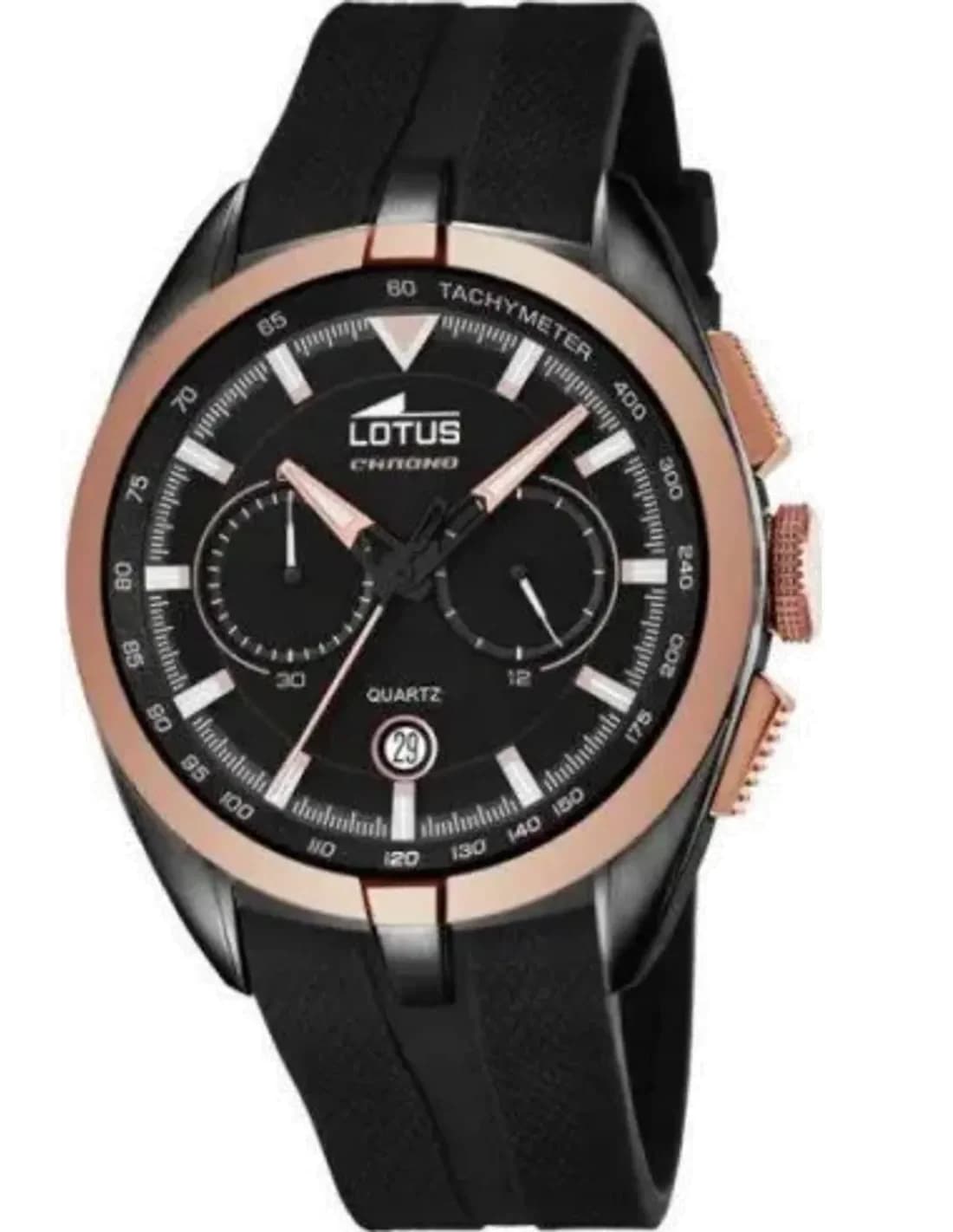 Montre Homme Lotus Smart Casual L18188/1, Boîtier et Cadran Noir