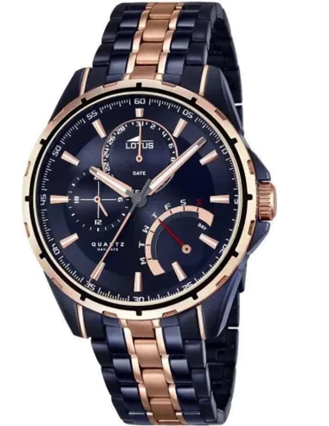 Montre Homme Lotus Smart Casual L18205/1 Cadran et Boîtier Bleu