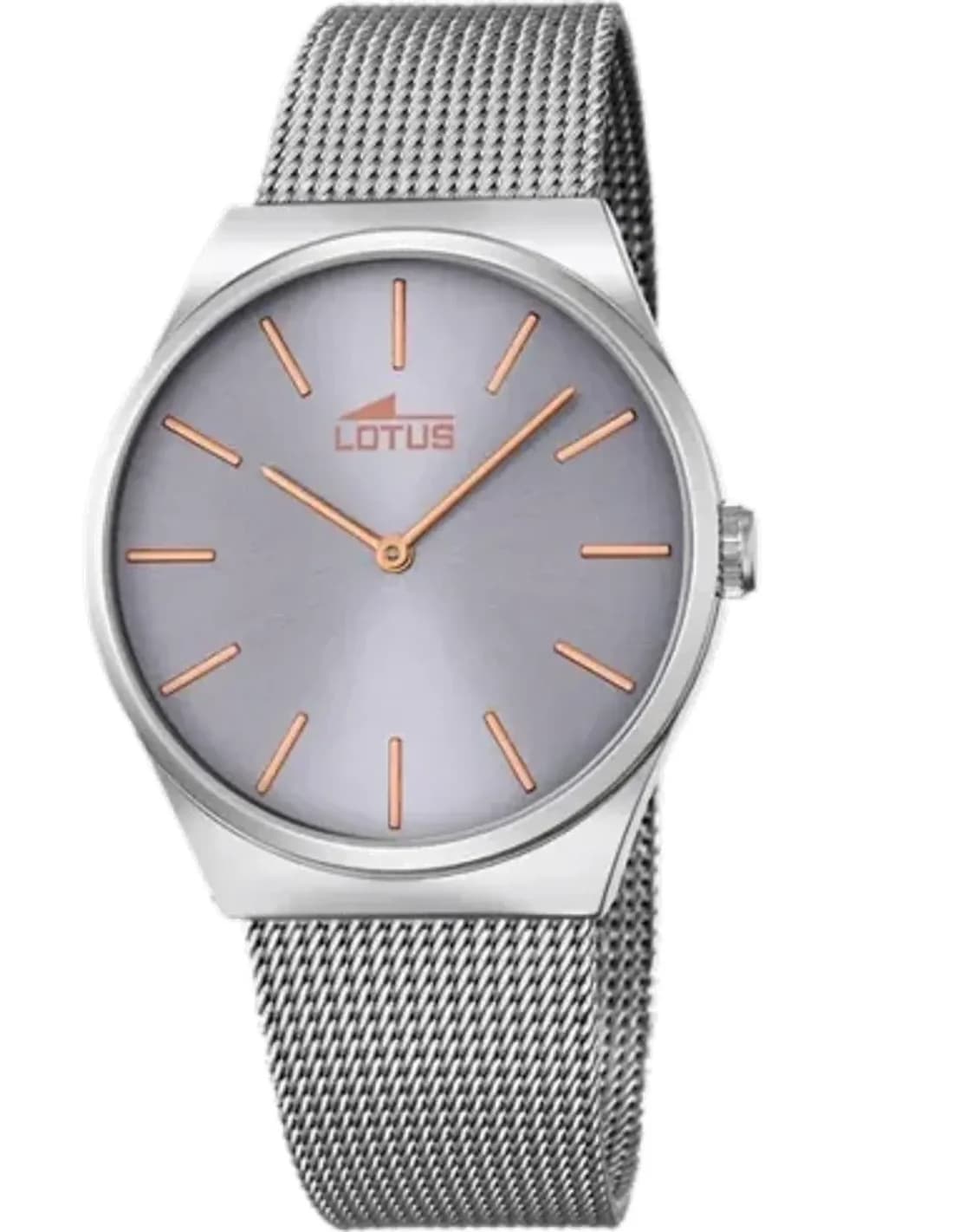 Montre Homme Lotus L18285/2 en Acier Argenté