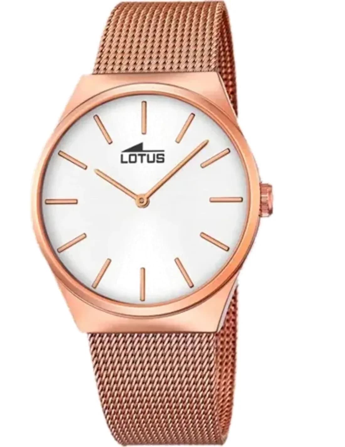 Montre Homme Lotus Trendy L18286/1 en Acier Or Rose