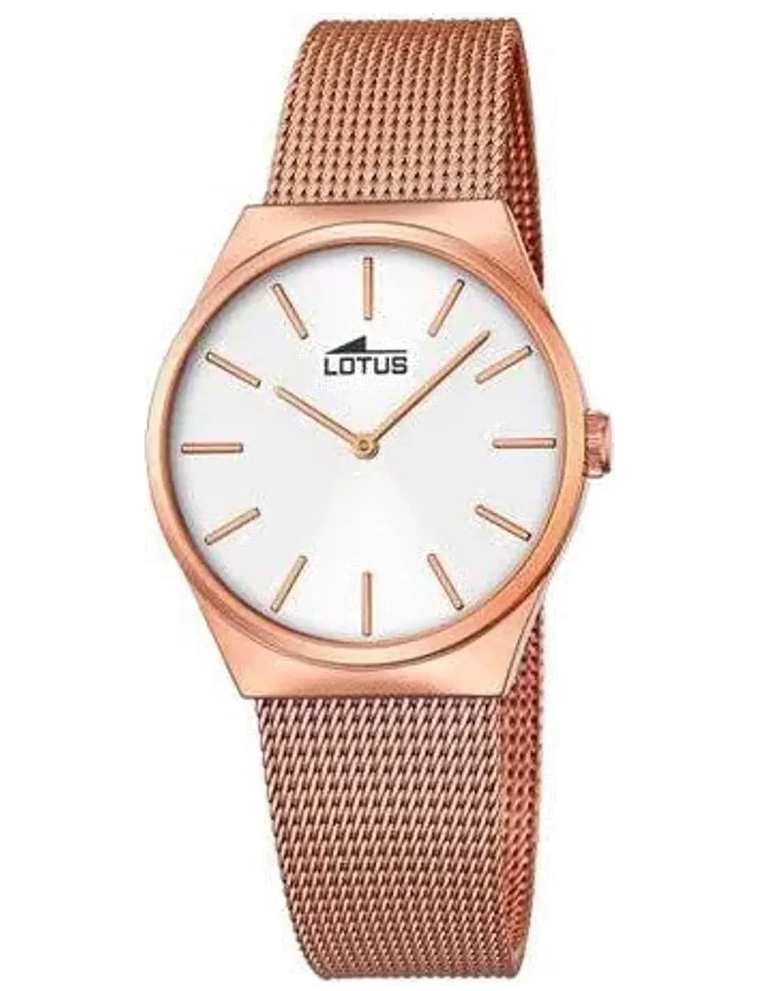 Montre Femme Lotus Trendy L18289/1 en Acier Or Rose